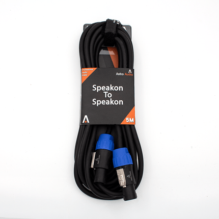 Astro Audio 5M Speakon to Speakon [TSC033*2/5M] - Fastrak