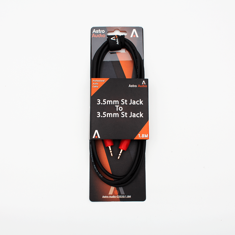 Astro Audio 3.5mm St To 3.5mm St Cable [C353518] - Fastrak