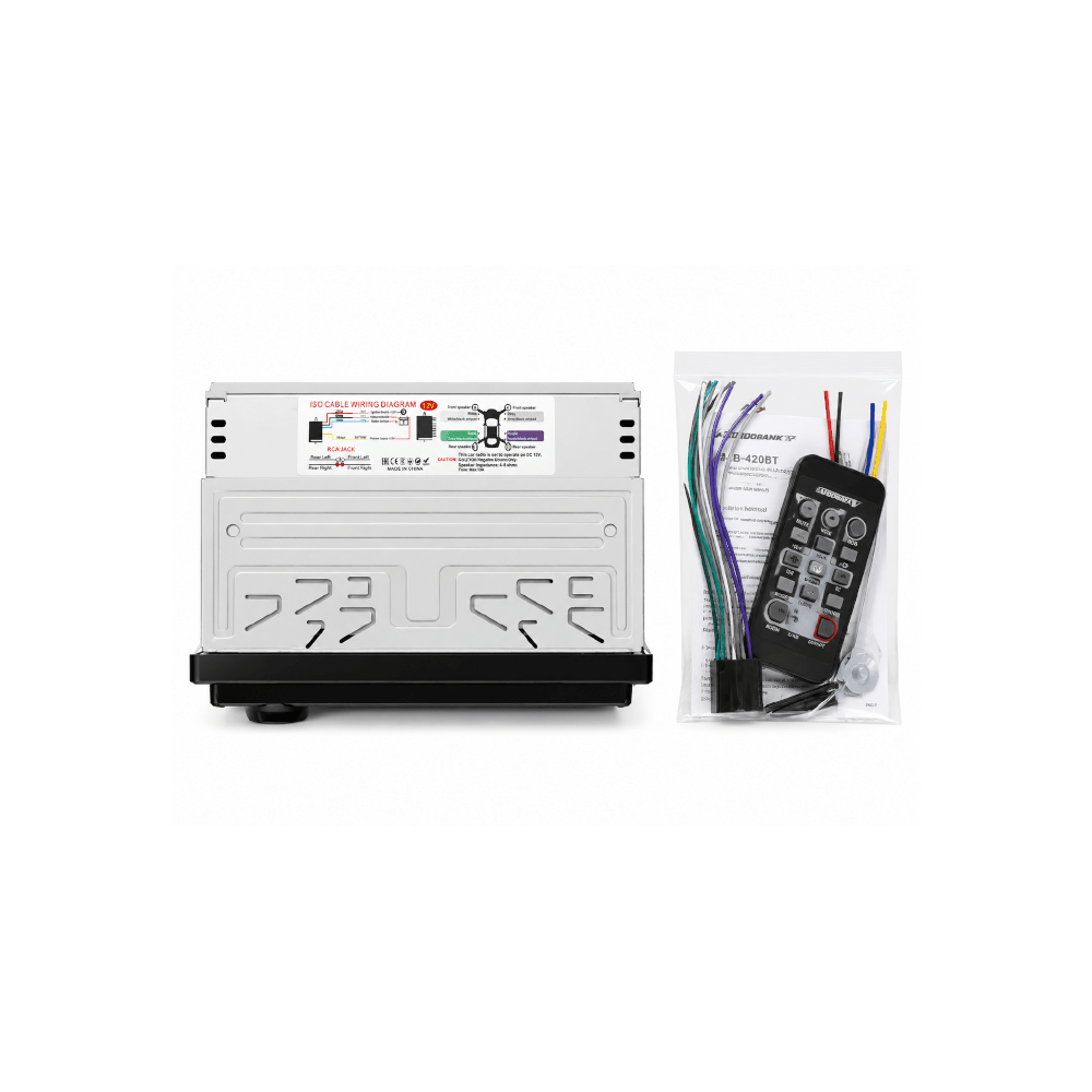 Audiobank Usb \Aux\Fm \BT Head Unit [AB-420BT] - Fastrak