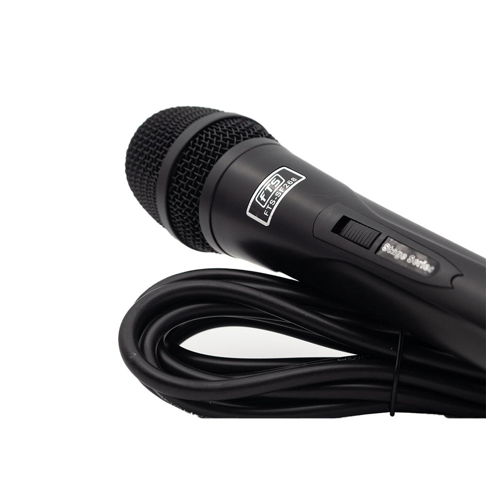 Plastic Wired Microphone Single [FTS - SF2681P] - Fastrak