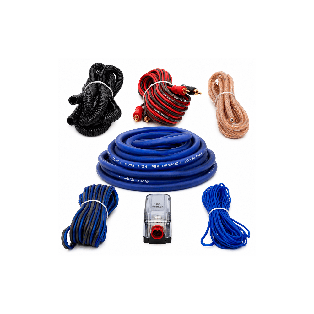 Ice Power Amp Wiring Kit 4 Gauge [IPW-4PB] - Fastrak