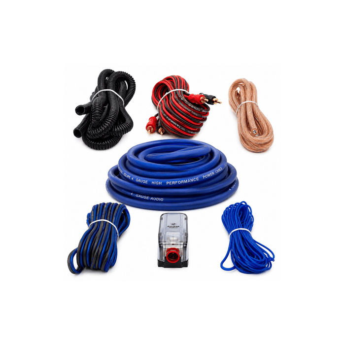 Ice Power Amp Wiring Kit 4 Gauge [IPW-4PB] - Fastrak