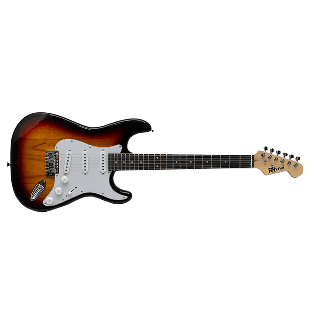 Rhythm MI - ST111 3TS Electric Guitar Sun Burst - Fastrak