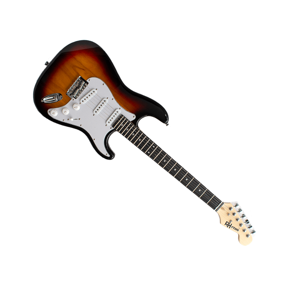 Rhythm MI - ST111 3TS Electric Guitar Sun Burst - Fastrak