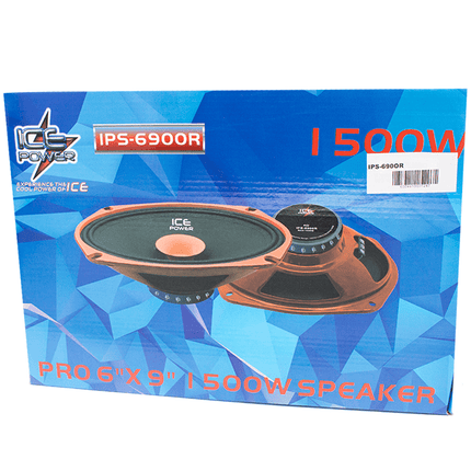 Ice Power 6X9 Speakers 3 - Way 1500W [IPS - 6900R] - Fastrak