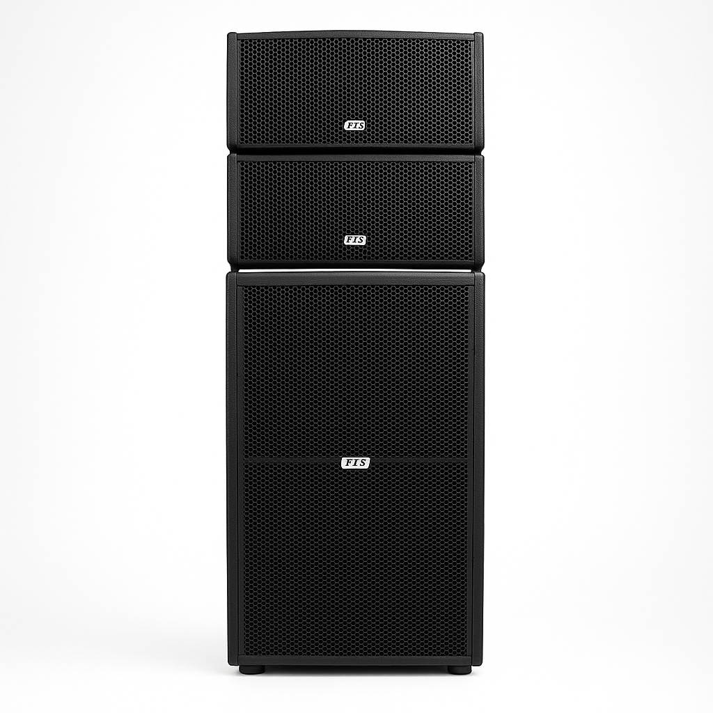 Active Line Array Speaker System [FTS - XT - 218S] - Fastrak