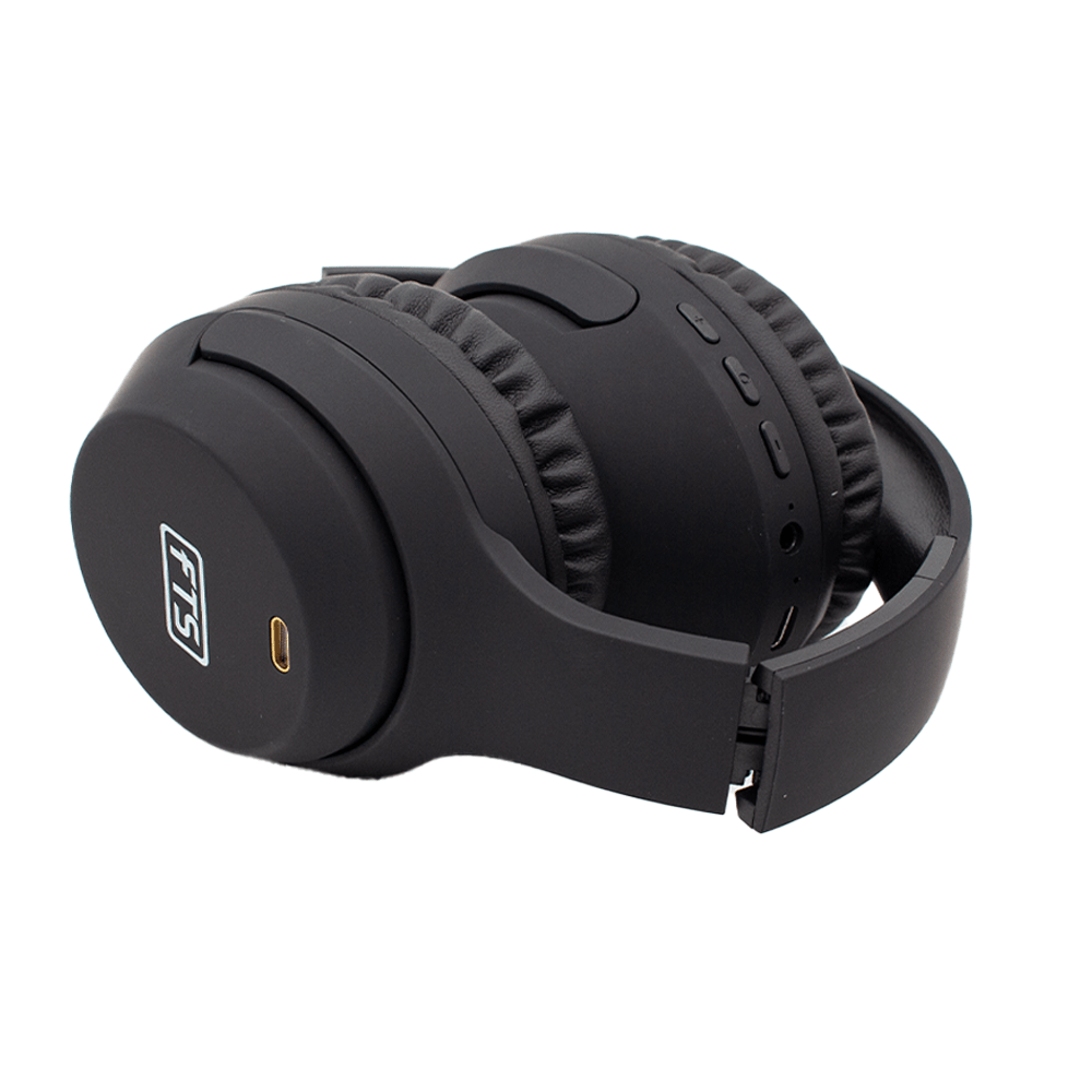 FTS Pure Audio Bluetooth Headphone Black [FTS-KD55 BK