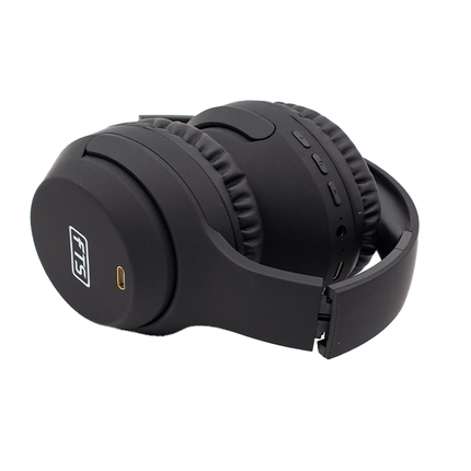 FTS Pure Audio Bluetooth Headphone Black [FTS - KD55 BK] - Fastrak