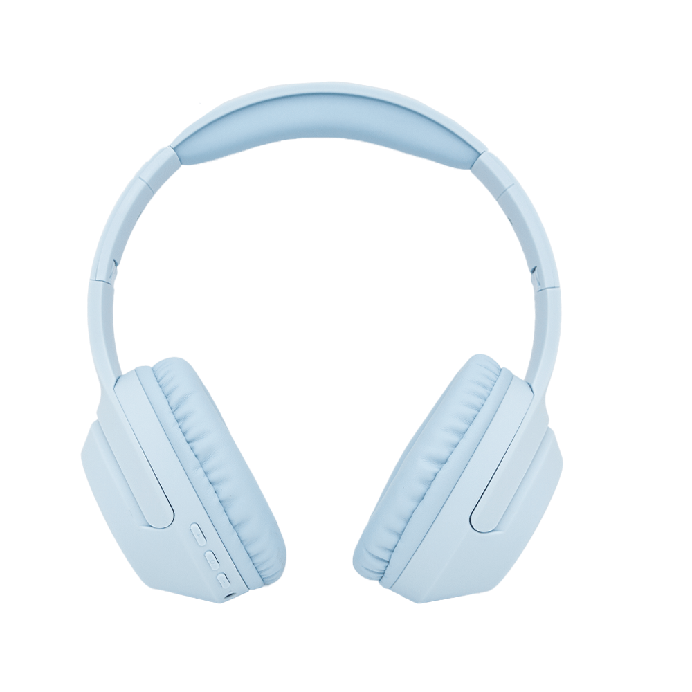 FTS Pure Audio Bluetooth Headphone Blue [FTS - KD55 BL] - Fastrak