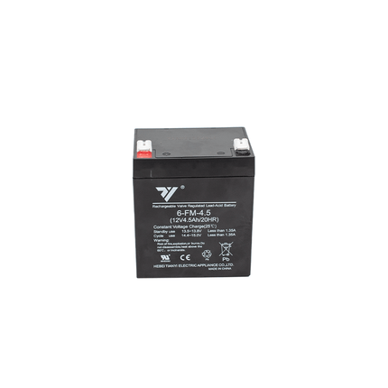Tianyi 12V 4.5AH Battery F2 Black - Fastrak