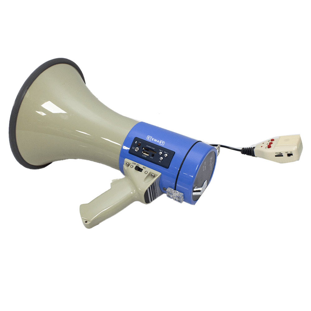 Stewart Megaphone [STW - ER66 - USB - WH] - Fastrak
