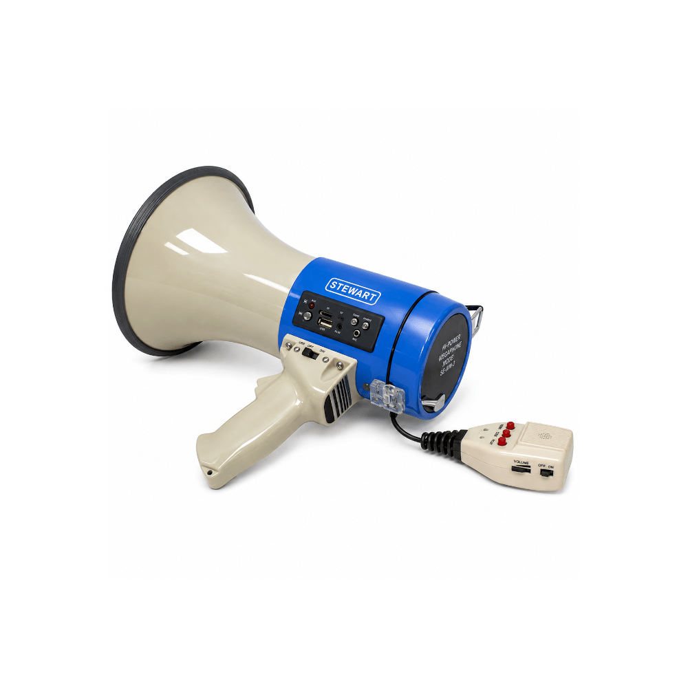 Stewart Megaphone [STW-ER66-USB-WH] - Fastrak