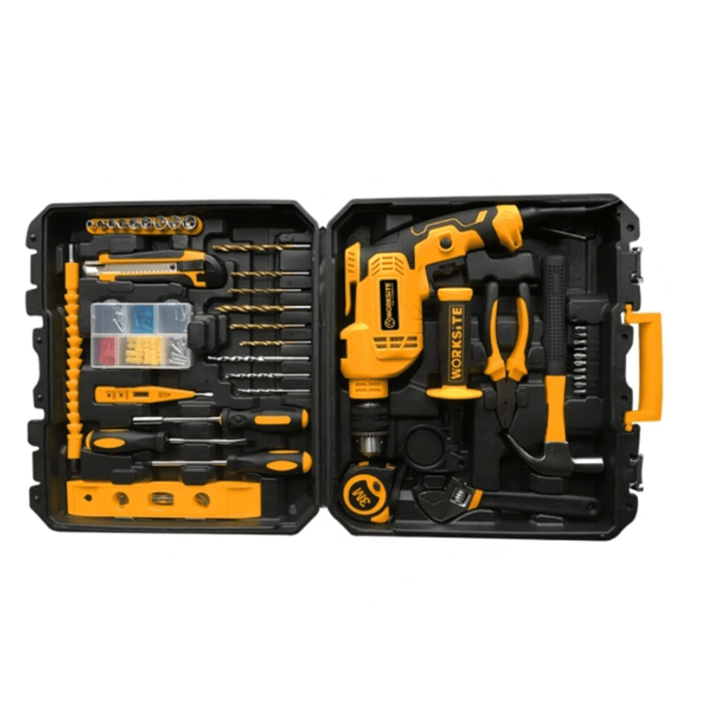 WorkSite 102Pcs 710W Electric Impact Drill Kit [EID448 - KIT] - Fastrak
