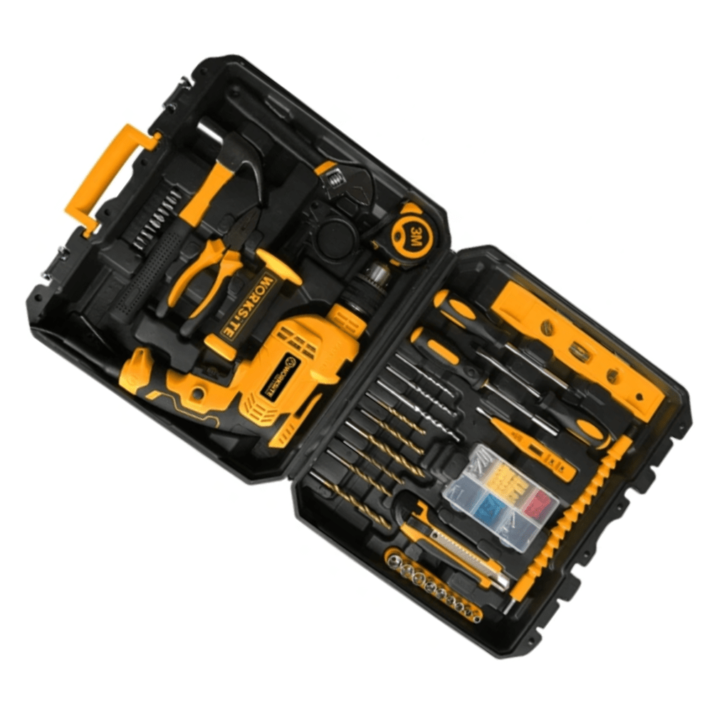 WorkSite 102Pcs 710W Electric Impact Drill Kit [EID448 - KIT] - Fastrak