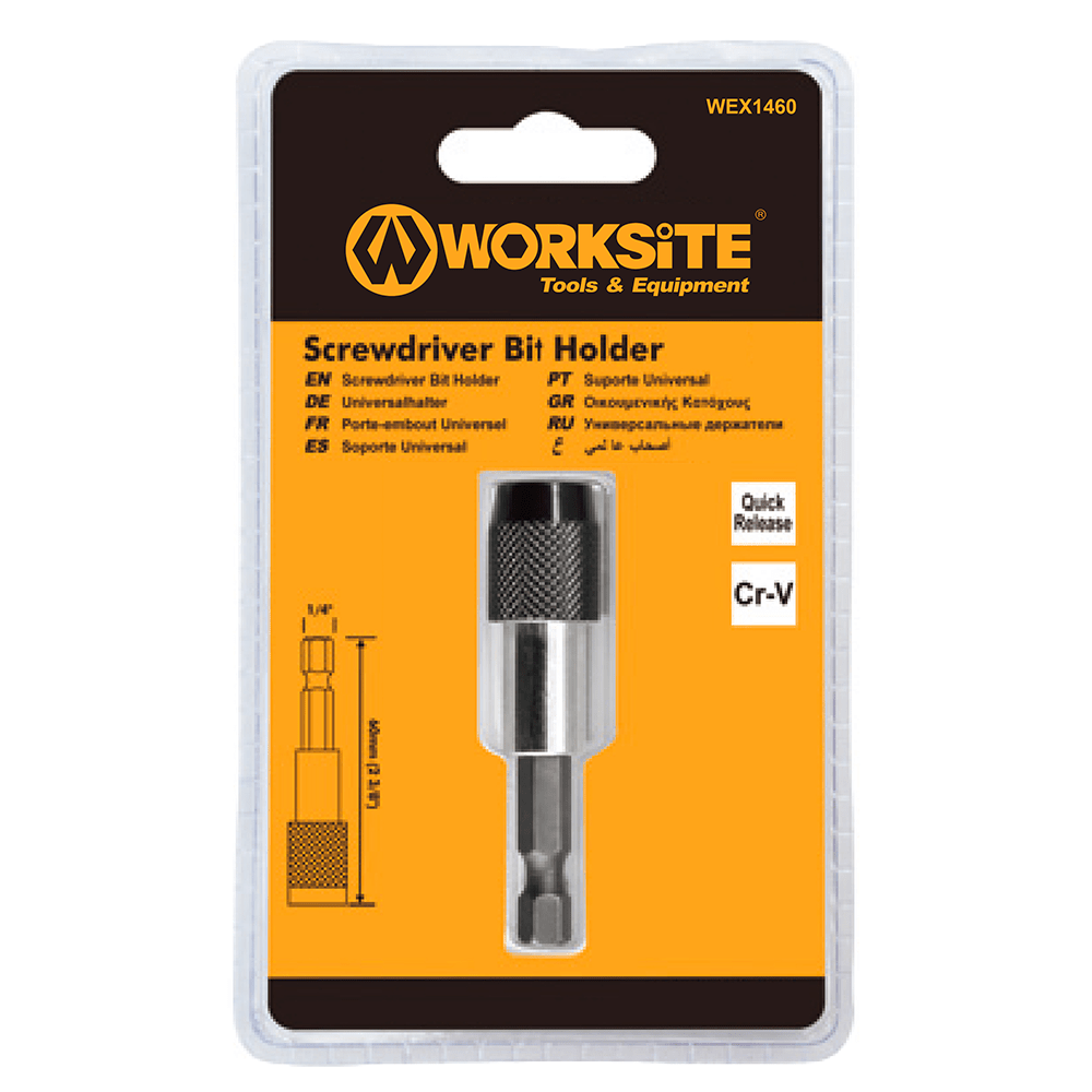 WorkSite Screwdriver bit holder [WEX660] - Fastrak
