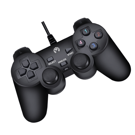 Mikuso Game Pad Black [GP - USB006 BK] - Fastrak