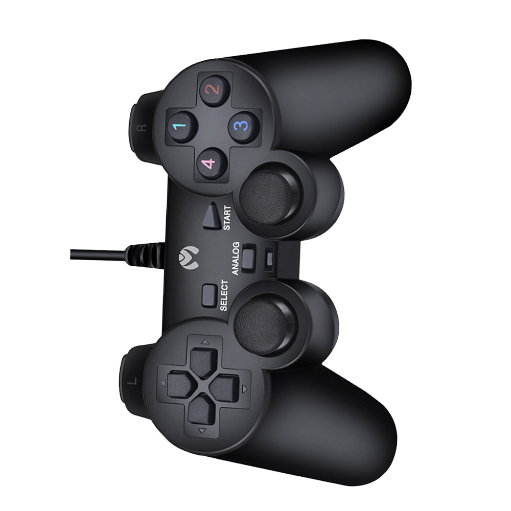Mikuso Game Pad Black [GP - USB006 BK] - Fastrak