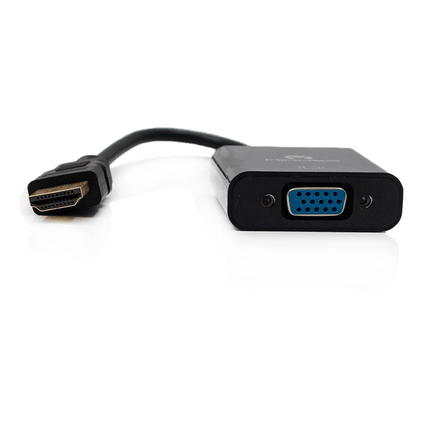 Mikuso HDMI To VGA+AUDIO Cable Black [CBL - 018 BK] - Fastrak