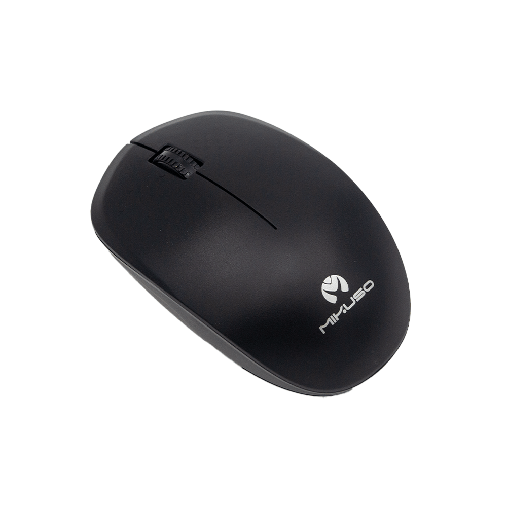 MOS - W080 BK Mikuso USBinterface Mouse Wired Black - Fastrak
