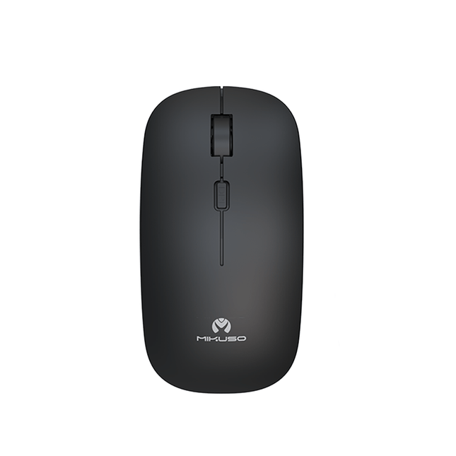 Mikuso Wireless Mouse Black [MOS - W103 BK] - Fastrak