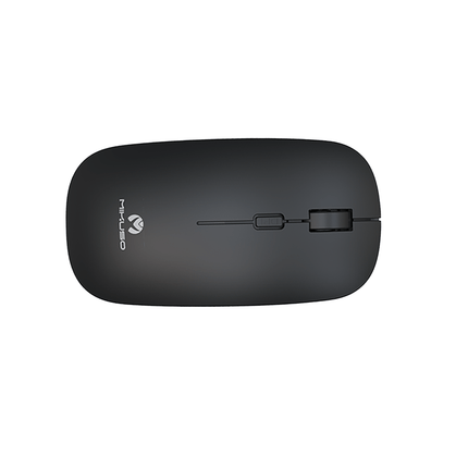 Mikuso Wireless Mouse Black [MOS - W103 BK] - Fastrak