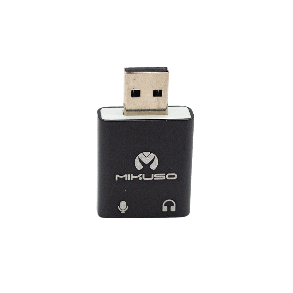 Mikuso 7.1 Soundcard Black [ADT - S006(7.1 CH)] - Fastrak