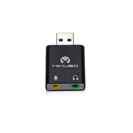 Mikuso 7.1 Soundcard Black [ADT - S006(7.1 CH)] - Fastrak