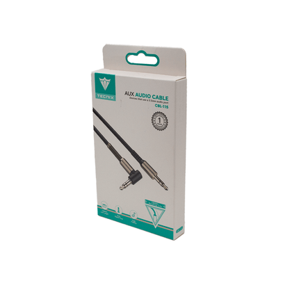 CBL - 115 BK Mikuso Audio Cable 1,5M 3.5mm Mini - jack male connector Black - Fastrak