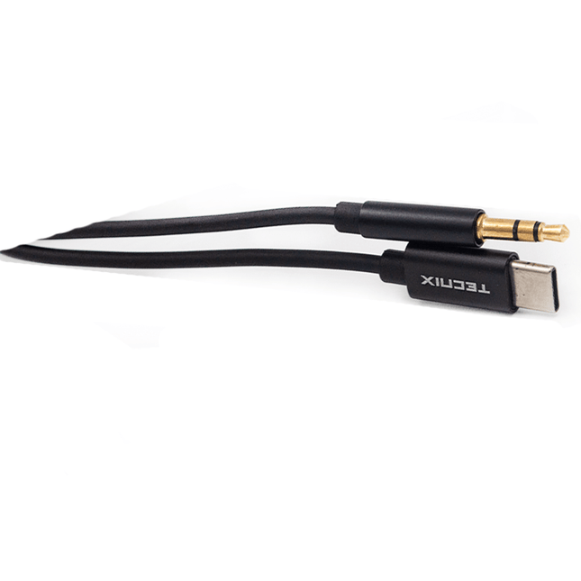 CBL - 117 BK Mikuso Audio Cable 1M 1m+3.5mm to type C Aux Black - Fastrak
