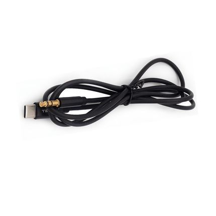 CBL - 117 BK Mikuso Audio Cable 1M 1m+3.5mm to type C Aux Black - Fastrak