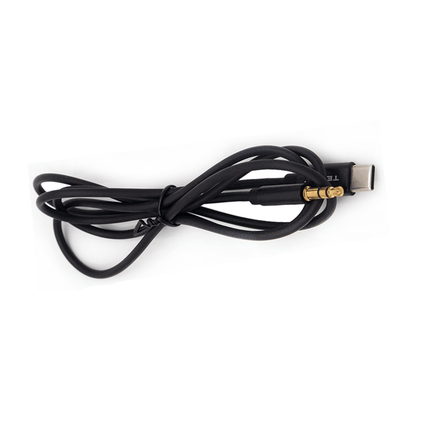 CBL - 117 BK Mikuso Audio Cable 1M 1m+3.5mm to type C Aux Black - Fastrak