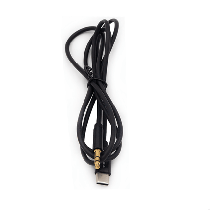 CBL - 117 BK Mikuso Audio Cable 1M 1m+3.5mm to type C Aux Black - Fastrak