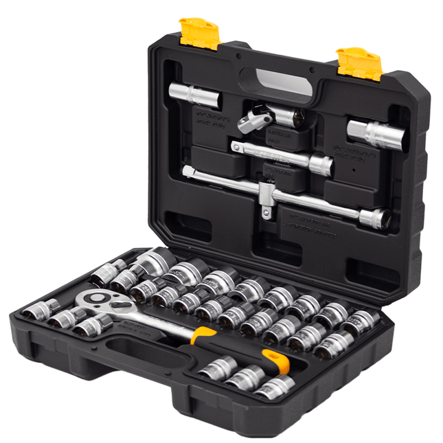 WorkSite 32Pcs 1/2'' Dr Socket Set [WT8054] - Fastrak