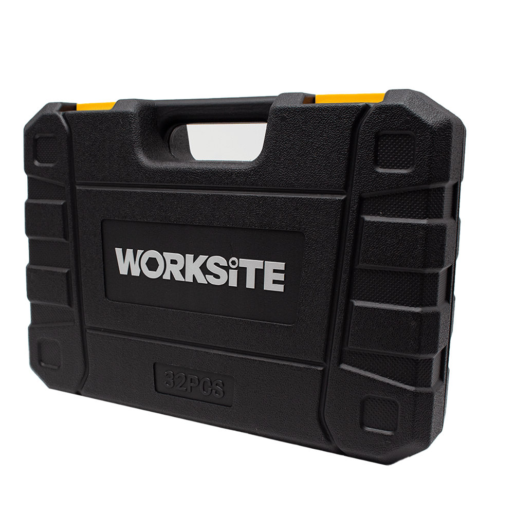 WorkSite 32Pcs 1/2'' Dr Socket Set [WT8054] - Fastrak