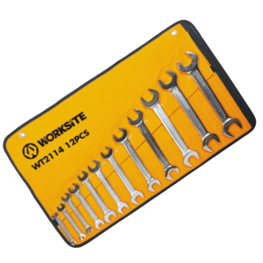 WorkSite 12Pcs Double Open - End Wrench Set [WT2114] - Fastrak