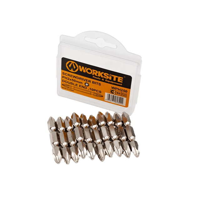 WPH250 WorkSite Screwdrive Bit PH2 Double End - Fastrak