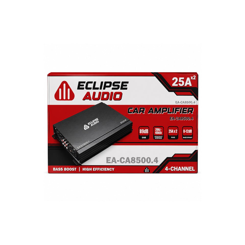 Eclipse 4CH Car Amplifier [EA-CA8500.4] - 4-Channels – Fastrak