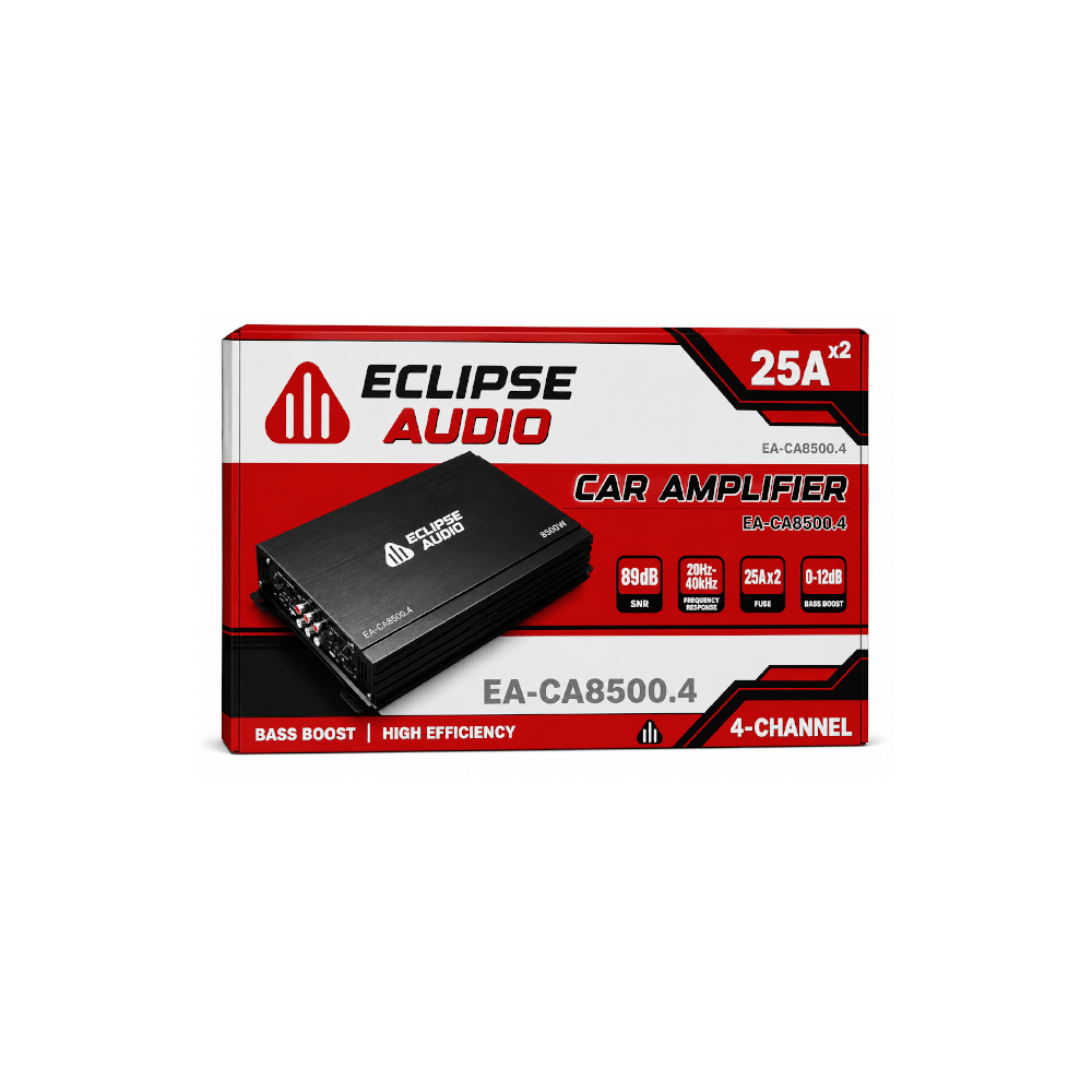 Eclipse Audio 4CH Car Amplifier [EA-CA8500.4] - Fastrak