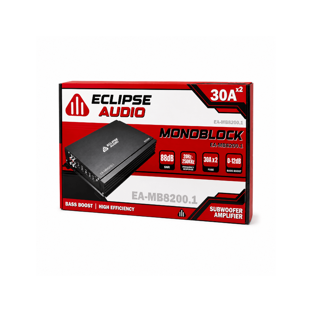 Eclipse Audio Class D Monoblock [EA-MB8200.1] - Fastrak