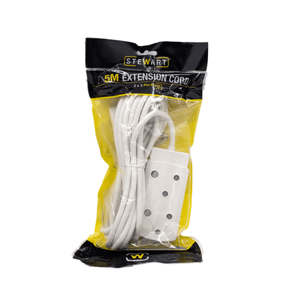 STW - EC01 - 5M Stewart Multiple Socket Extension Cord 5M - Fastrak