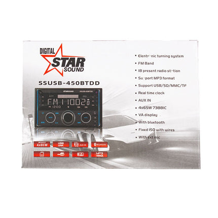 Starsound Bluetooth/Usb Media player [SSUSB - 450BTDD] - Fastrak