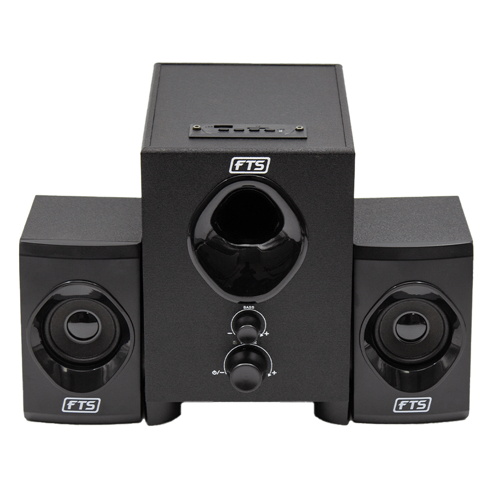 Rhythm Amplified 2.1Multimedia Speaker System With Usb/Sd/Fm/Bt (FTS - 387U) - Fastrak