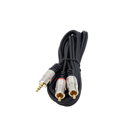 Astro Audio 1.8M 3.5mm St Jack to 2 RCA Cable[2RCA - 3.5MM1.8M] - Fastrak