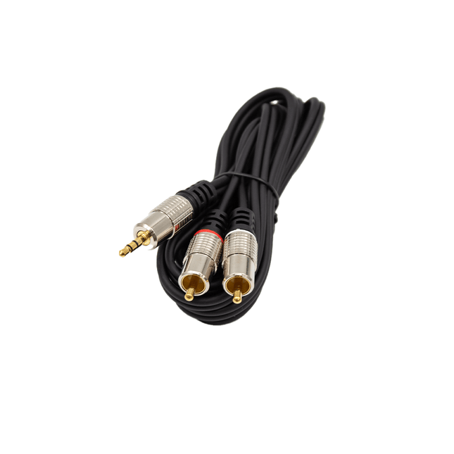 Astro Audio 1.8M 3.5mm St Jack to 2 RCA Cable[2RCA - 3.5MM1.8M] - Fastrak