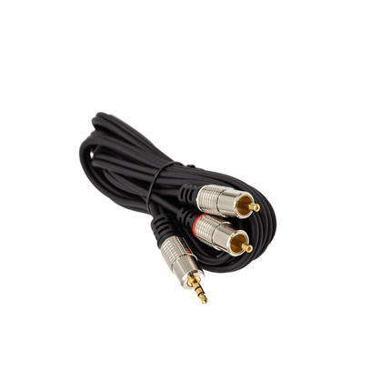 Astro Audio 1.8M 3.5mm St Jack to 2 RCA Cable[2RCA - 3.5MM1.8M] - Fastrak