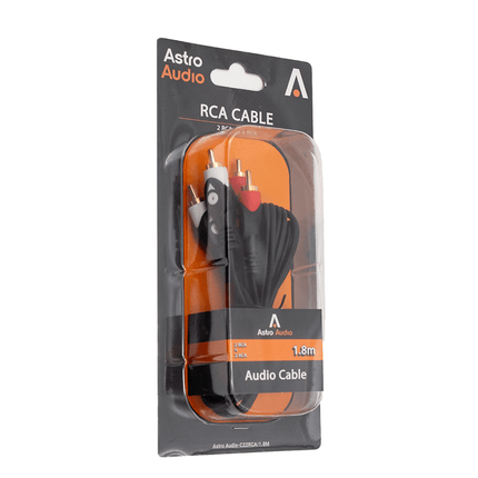 Astro Audio - C22RCA18 2RCA To 2RCA With Bl Cable 1.8m (50) - Fastrak