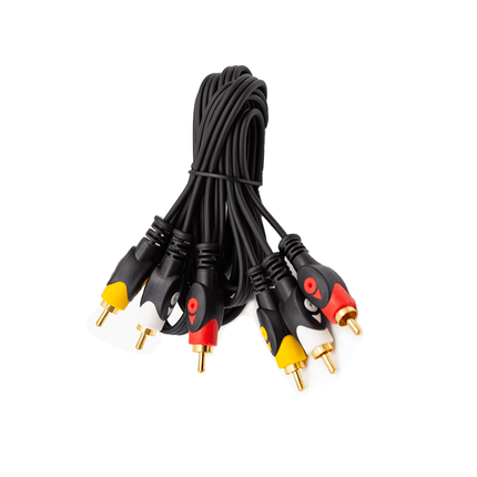 Astro Audio 1.8M 3RCA to 3RCA Cable [C33RCA18/1.8M] - Fastrak
