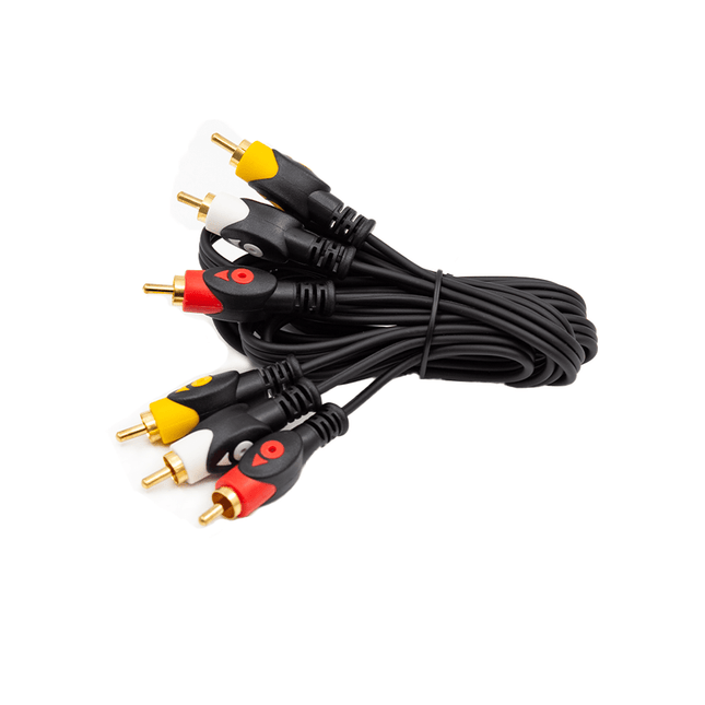Astro Audio 1.8M 3RCA to 3RCA Cable [C33RCA18/1.8M] - Fastrak