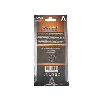 Astro Audio 3.5mm St to 3.5mm St Aux Cable [C353518] - Fastrak
