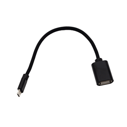 Astro Audio - USBAF - MOTG Usb - A Female To Micro OTG Cable ABS Shell+PVC Cable 0.18M - Fastrak